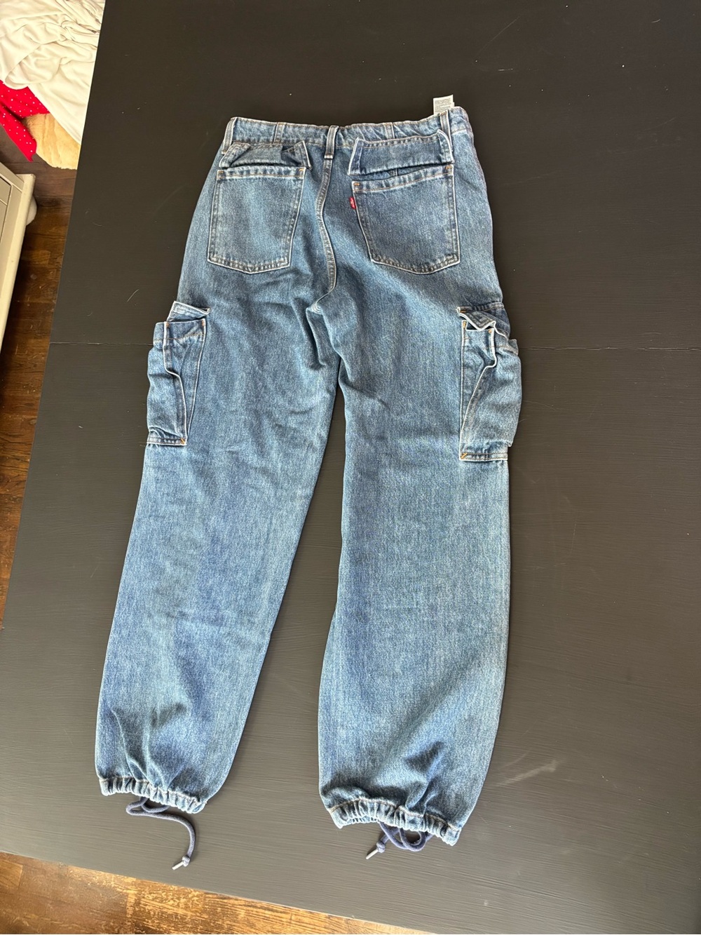 Levi's Blue women’s Cargo Denim jeans